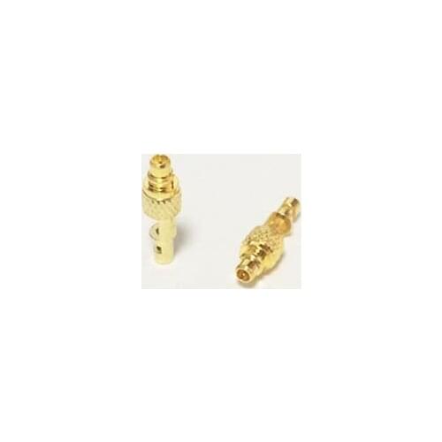 1PC new MMCX male RF coaxial cable connector crimping RG178 straight gold plated wholesale