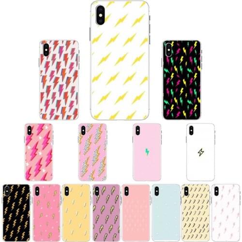 Cute lightning Phone Case For iPhone X XS MAX 6 6s 7 7plus 8 8Plus 5 5S se 2020 XR 12 11 pro max case