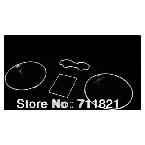 Chrome Dash Gauge Ring Set For VW Jetta / Bora MK4