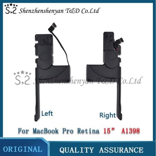 OEM New A1398 Internal Speaker for Macbook Pro 15 "A1398 L / R Speaker Kit Replacement Left + Right Side 2012 2013 2014 2015