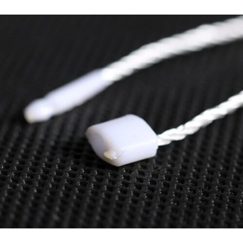 Top-quality rope hang tag sling string buckle ,garment tag line clothing thread