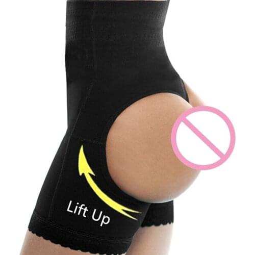 Womens Sexy Butt Lifter shaper Panties High Waist 4 Steel bone Ladies Waist And Hips Control Shapewear Butt Lift Shaper Panty