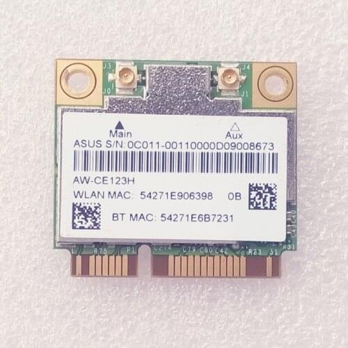 0C011-00110000 For Asus G75VX Dual Band Wireless-AC & BT 4.0 Half-Height Mini-PCI Express Wi-Fi Card BCM94352