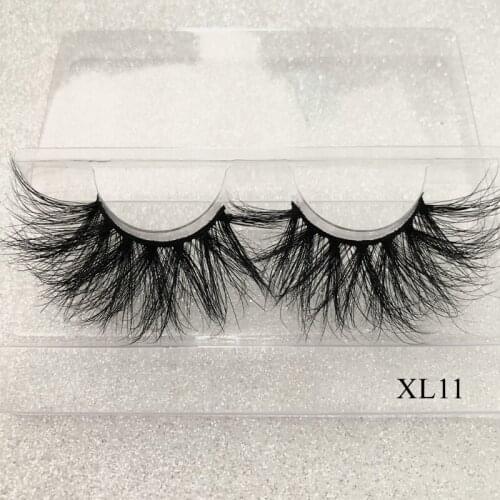 3D Mink Lashes Natural False Eyelashes 30mm Dramatic Volume Fake Lashes Makeup Eyelash Extension