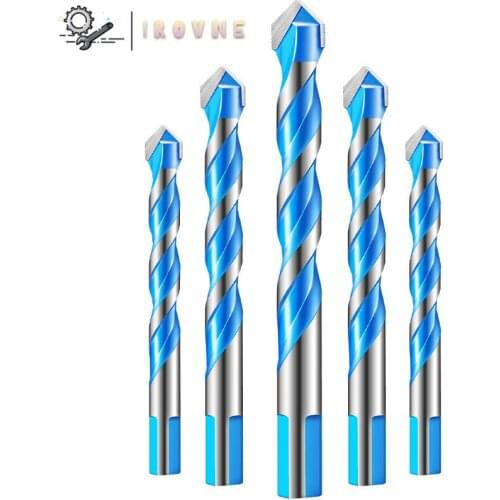 6-12mm multi-function glass drill bit Triangle Bawang alloy drill bit is used for ceramic tile concrete glass marble iron sheet