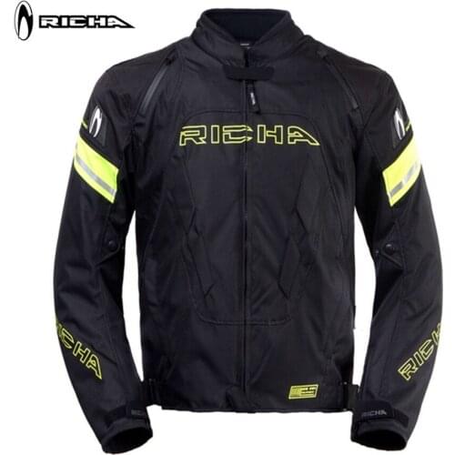 Free shipping 1pcs Mens Reflective Waterproof Windproof Warm Armor CE Motorbike Textile Cordura Motorcycle Jacket with 5pcs Pads