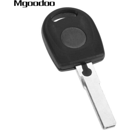 1Pc Transponder Key Case With ID48 Transponder Chip For VW Polo Golf Beetle Passat For SEAT Ibiza Leon For SKODA Octavia Fabia