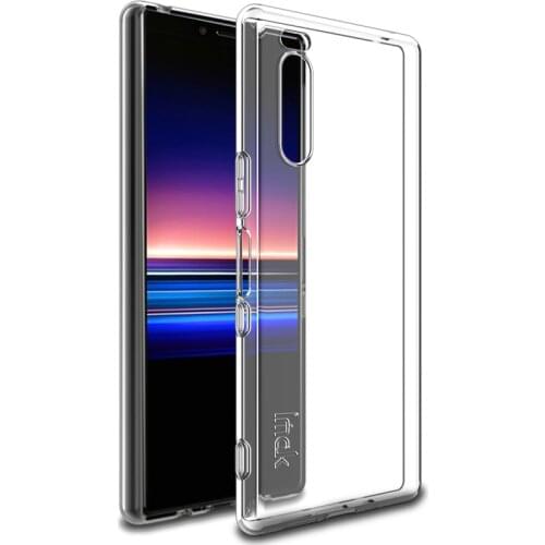 Case for Sony Xperia 5 Cover IMAK 1.3mm Ultra Thin Skin Clear Silicone Case for Sony Xperia5 Shockproof Soft Back Cover