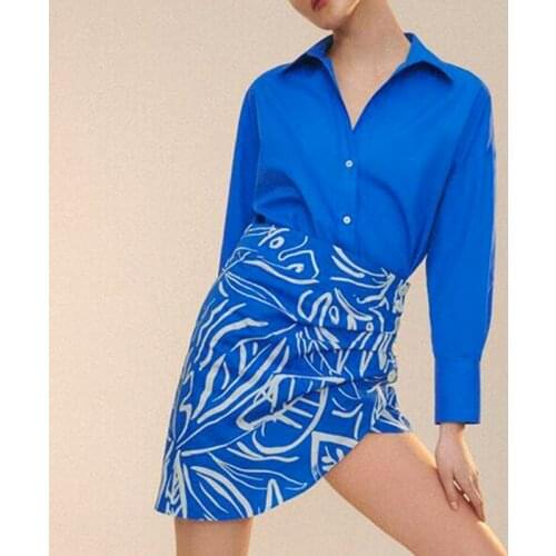 CHICLAZA Blue Blouses