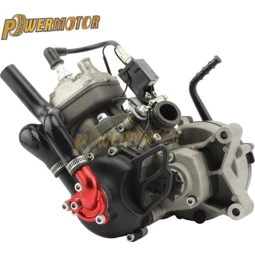 Motorcycle 49CC Water Cooled Engine for 05 50 SX 50 SX PRO SENIOR Dirt Bike Pit Bike Cross With Start Lever