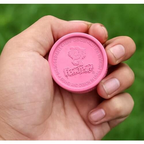 2-Layer Honeypuff Degradable Smoke Grinding Machine Embossed Pattern Smoke Grinding Machine 40mm Plastic Smoke Grinding Grinder