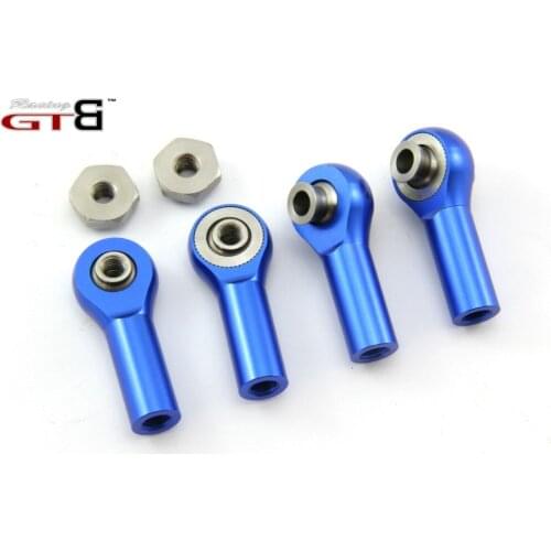 GTB RACING CNC machined turnbucle ball kit for losi 5ive t rear turnbuckles