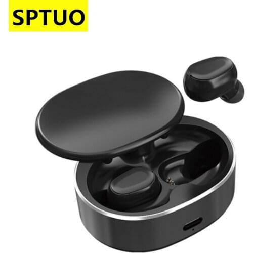 M3 Headphones wireless earphones with Rotatable charging case TWS bluetooth earphone with mic HD sound headset for honor redmi