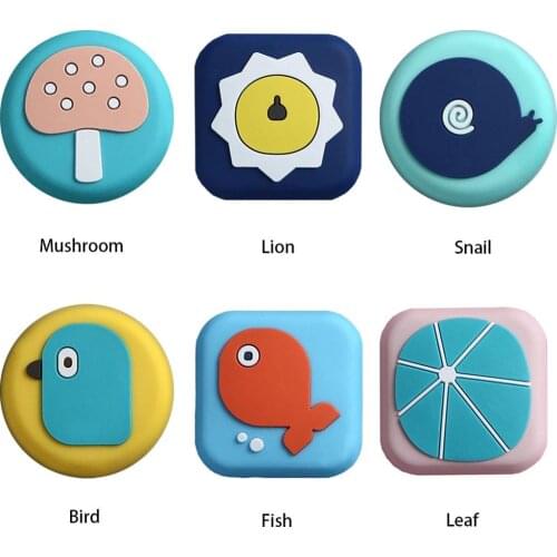 Fashion Cartoon Door Crash Pad Door Stopper Thickening Mute Door Fenders Wall Fenders Rubber Fender Lock Protective Pad