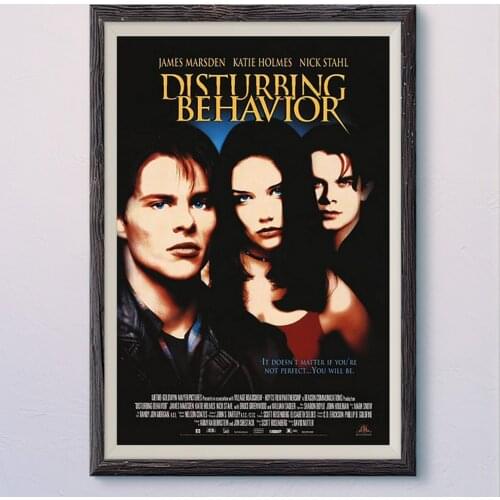 N070 DISTURBING BEHAVIOR Vintage Classic Movie Wall Silk Cloth HD Poster Art Home Decoration Gift