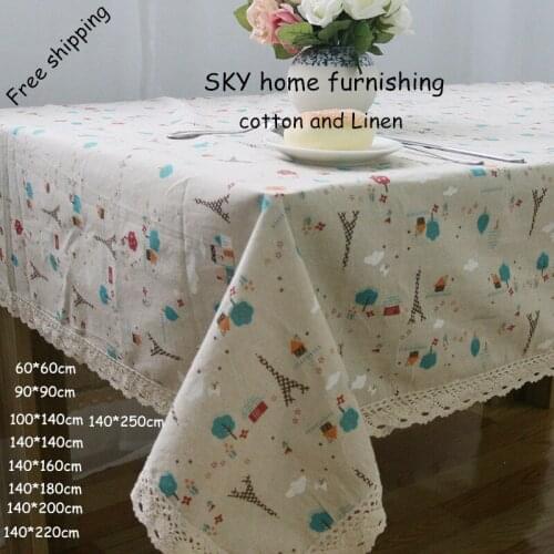 QNBHR Lace Tablecloths On The Table