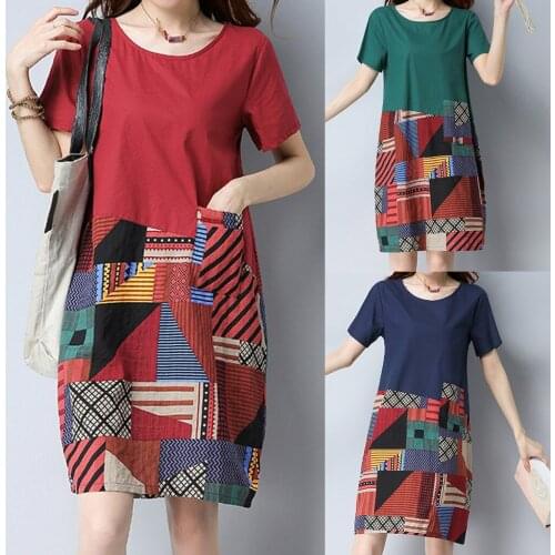 SAGACE Summer Cotton Dresses