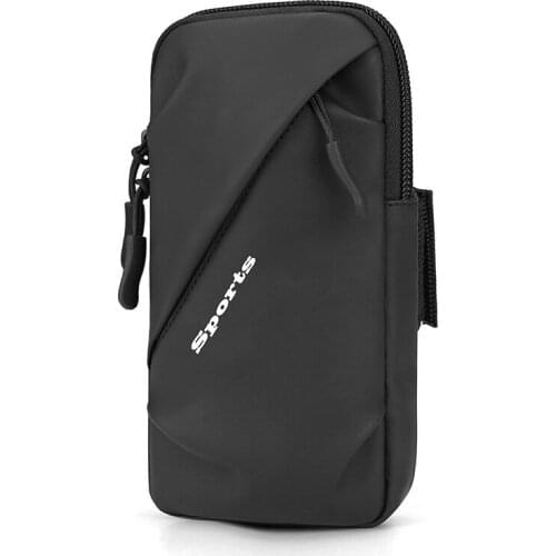 Sports running female fitness wrist breathable Pu arm belt outdoor cycling male cover mobile phone bag