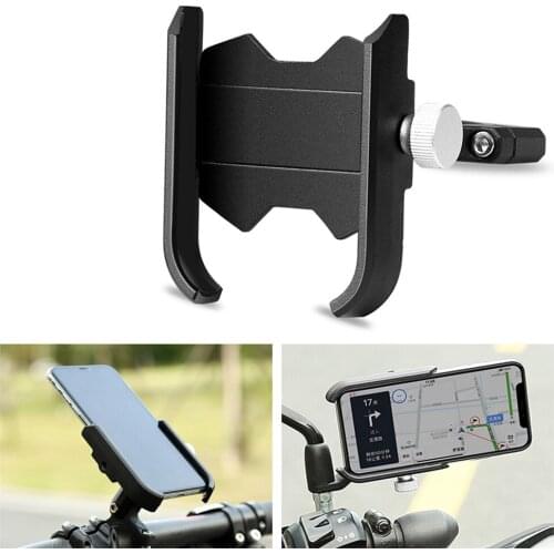 Bicycle Phone Holder 360 Degree Rotation Adjustable Bike Mobile Phone Support Bracket Mountain Bicycle Accessories