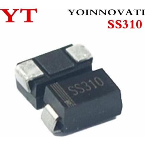 100PCS SS310 SR3100 SMA 3A 100V SMD IC