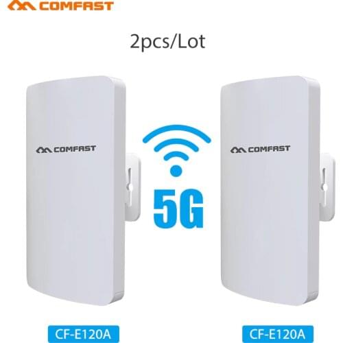 2pcs High Power long range 3km Outdoor CPE Wifi Repeater 5.8GHz 300Mbps Wireless Wifi Router AP antenna Bridge Nano station AP