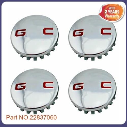 4pcs 22837060 Car Wheel Center Hub Cover Caps 83mm 3.25" for 2014-2020 GMC Yukon Denali XL Sierra 1500