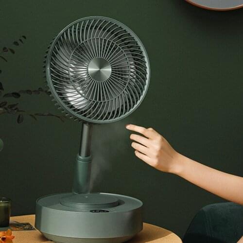 Rechargeable Desk Fan Portable Ultra-quiet Creative Electric Fans Silent Mini Desktop Ventilador Fan For Home
