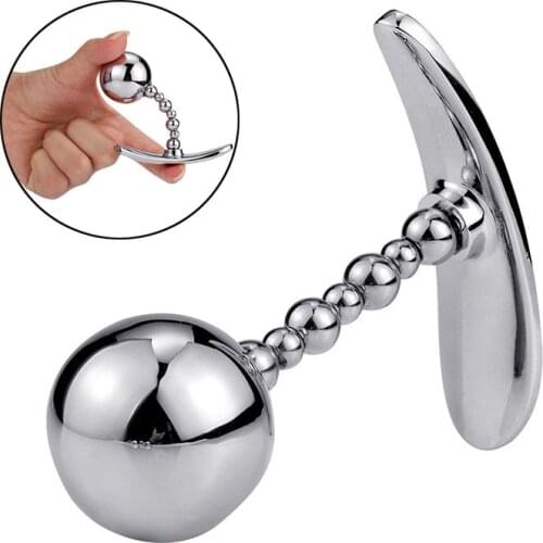 Metal Anal Plug Anal Balls Dilator Anal Sex Toys Small Medium Big Butt Plug Outdoor Wear Adult Erotic Products For Women Men