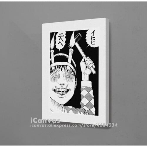 Souichi Tsujii Junji Ito Anime Canvas Home Decor Painting Wall Art Decoration Prints Dorm Living Room Bedroom Poster