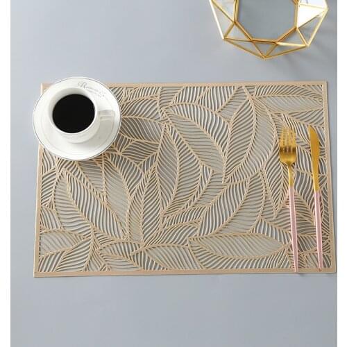 Large Waterproof Dish Drying Table Mat Heat Resistant PVC Tableware Coaster Safe Pad Dinnerware Table Mat Placemat 46*30.5cm