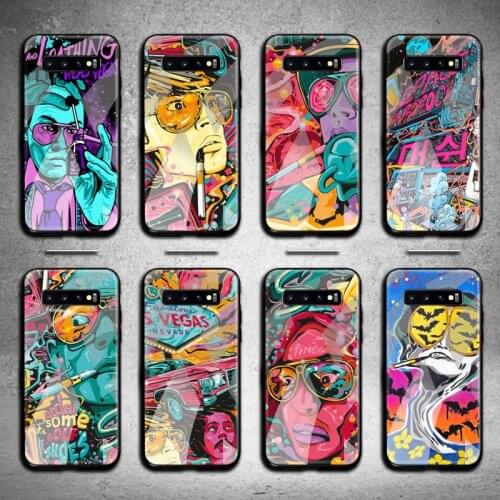 Fear and Loathing in Las Vegas Phone Case Tempered Glass For Samsung S20 Plus S7 S8 S9 S10 Plus Note 8 9 10 Plus