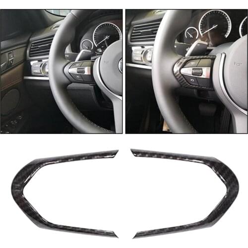 Interiors Steering Wheel Button Frame Trim Sticker For BMW M3 F83 M5 F10