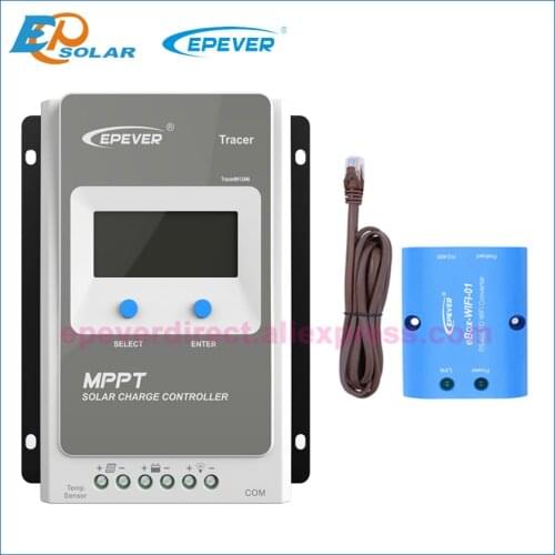 EPEVER 10A MPPT solar charge controller Tracer1210A 12v 24v Auto Work 100VDC input EPSOLAR NEW Brand Solar Regulator LCD display
