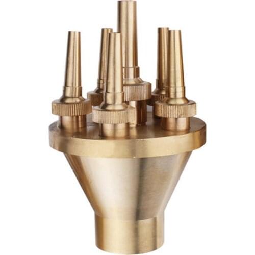 Square fountain sprinkler pool center direct nozzle, water sprinkler, jade sprinkler, music nozzle