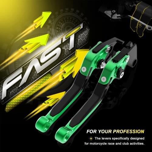 Hot Sell CNC Motorcycle Brakes Clutch Levers For Kawasaki ER-6F ER 6 F ER6 F ER6F 2006 2007 2008 Adjustable Folding Extendable