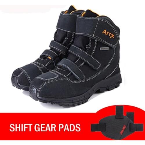 Mens Motorcycle Suede Leather boot Boots Waterproof Motorbike Racing shoes Chopper Cruiser Touring Riding Hiking boots L60008