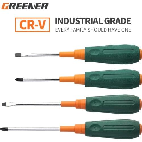 Screwdriver Set Screw Driver Bit Magnetic Slotted Cross Word Head Screwdrivers Screw Holder For Electrician Repair Hand Tools