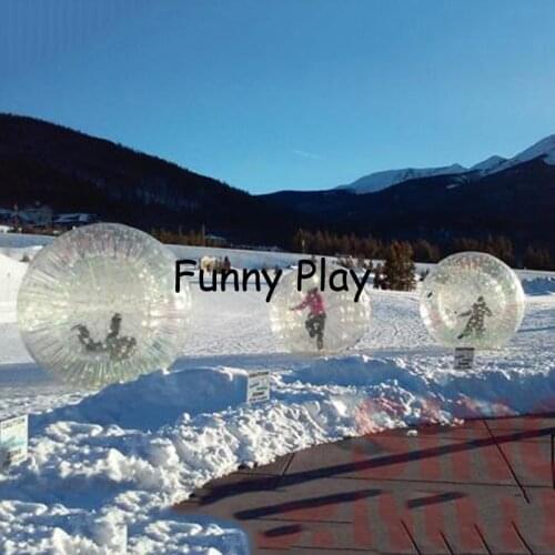 TPU Inflatable zorb ball for winter human hamster balls snow zorb balls Outdoor Game inflatable hydro zorb ramps ground For land