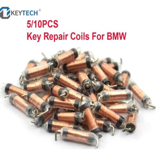 OkeyTech 5/10PCS Super Charging Car Key Remote Repair Coils Transformer Inductance Coil For BMW X1 X3 X5 X6 X7 High Quality