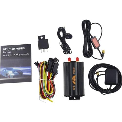 Coban original GPS Vehicle Tracker TK103A+ 12-36V Car GPS Tracker with 2 sim cards slot Realtime Tracking Device No box forship