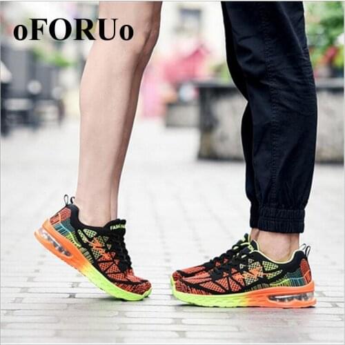 Popular New Tide Mens Mesh Breathable Running Shoes For Men Lace Up Comfortable Flat Shoes Women Lovers Sport Shoes 3ZY150