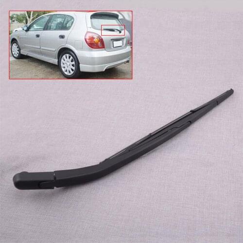 Rear Windscreen Wiper Arm Blade Fit For Nissan Almera MK2 N16 Hatchback 2000 2001 2002 2003 2004 2005 2006