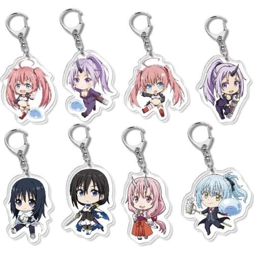 That Time I Got Reincarnated as a Slime Rimuru Shuna Nava Acrylic Figure keychain Keyring Collection Model Gifts Cosplay