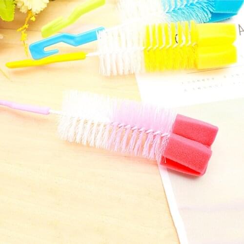 1PCS Baby Bottle Brush Cleaner Spout Cup Glass Teapot Washing Cleaning Tool Brush
