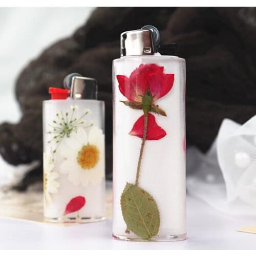 2Pcs Lighter Case Protective Cover Silicon Mold DIY Resin UV Lighter Holder Mold