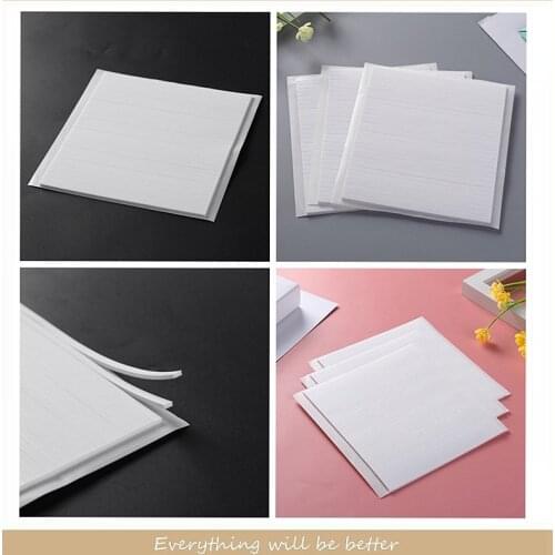 3Pcs/set Double-Sided Adhesive Foam Simply Cut Desired Length Strips Adhesive Instant and Permanent Bond Creating Shaker Cards