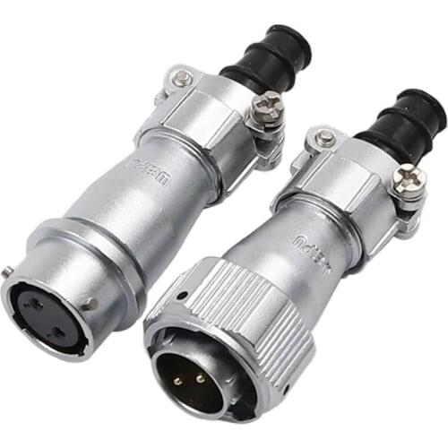 WY16 TI+ZI Automotive Cable Wire Connector 2 3 4 5 7 9 10 Pin Male Female Plug Socket Screw Quick Wiring Waterproof Connectors