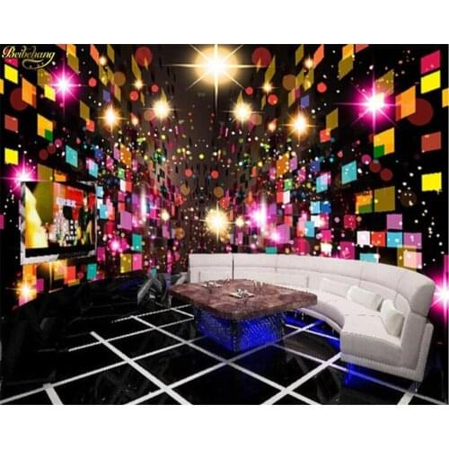 Beibehang Custom wallpaper mural 3D stereo KTV music bar tooling background wall papers home decor papel de parede 3d wallpaper