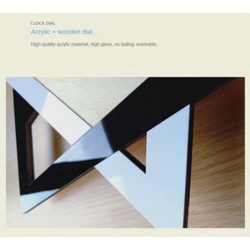 Wall Clock Home Vintage Hanging Clock Silent Nordique Clock for Office, Kitchen, Desk, Shelf