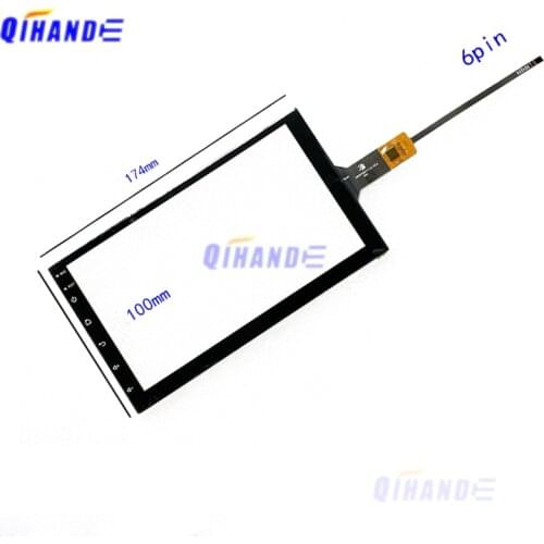 New Car Video Play Touch XY-PG70049-FPC ZB90PS0011 7Inch Capacitive Screen For GPS CAR 175mm*100mm TouchSensor Glass Gt91 Chip